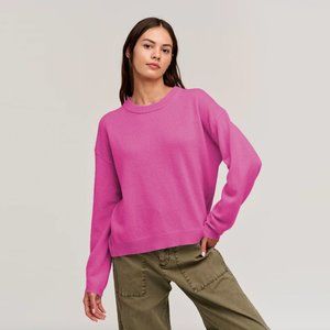 velvet by graham and spencer brynne 100% cashmere sweater - size xs